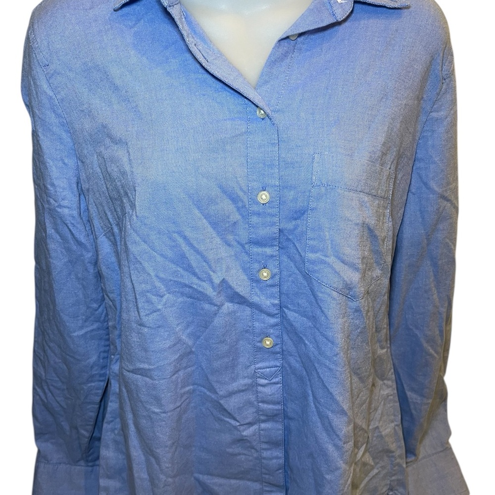 Gap Light Blue Button-Down Shirt - image 2